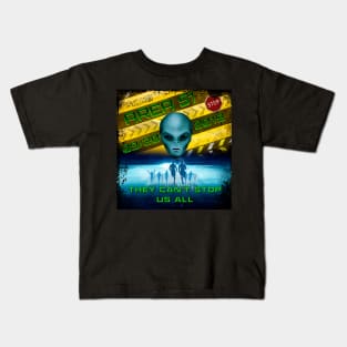 Storm Area 51, Alien,  Fun Run Kids T-Shirt